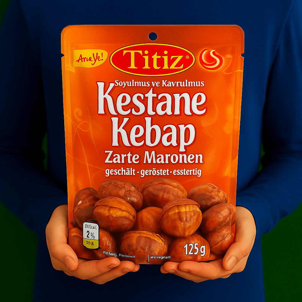 Nazlikoy Titiz Kestane Kebap 125Gr, gıda ürünleri arasında taze kestane kebap görüntüsü