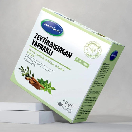 Zeytin ve Isırgan Yapraklı Bitki Çayı (Süzen Poşet 40'lı)
