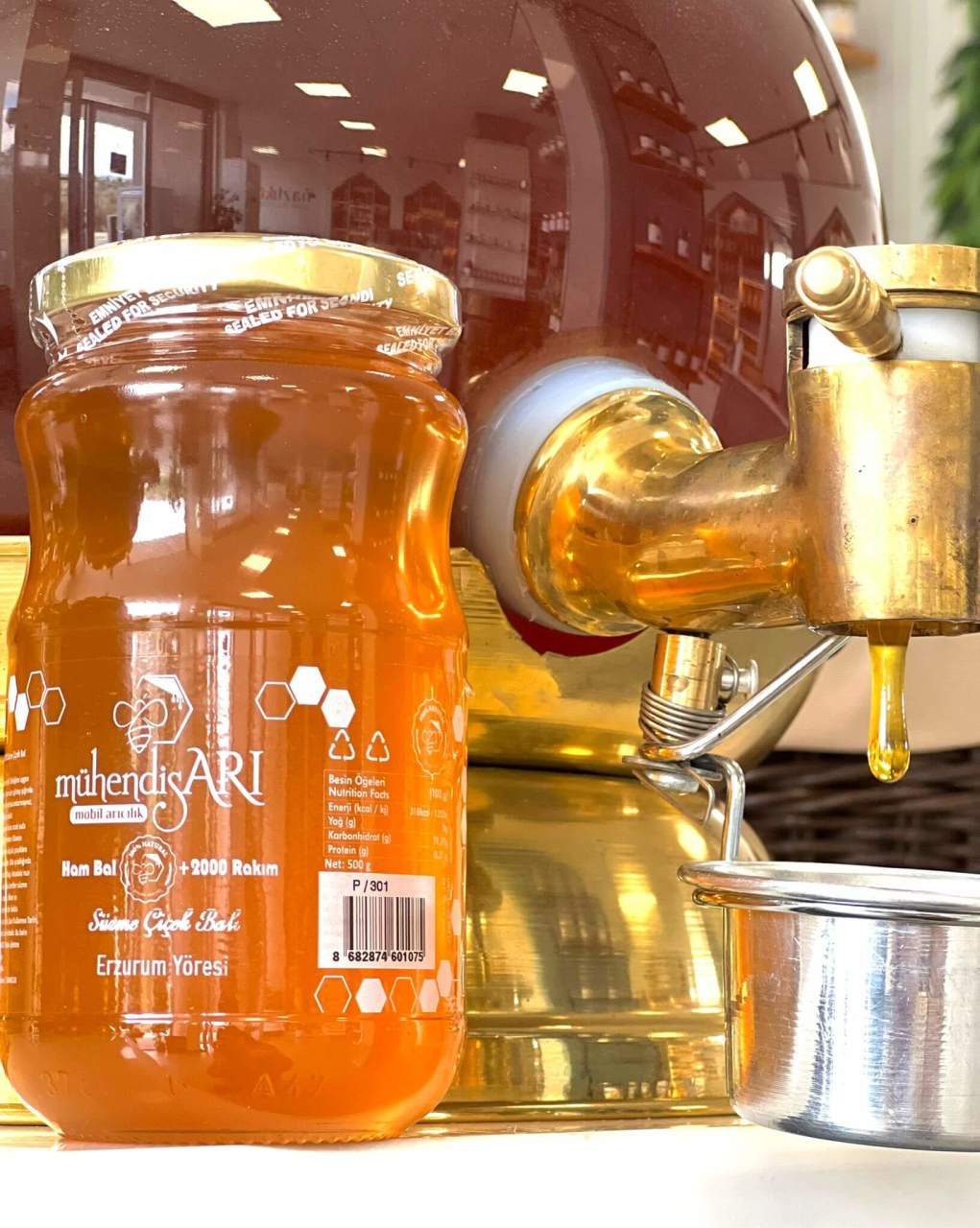 Süzme Çiçek Balı ( 500 Gr. )